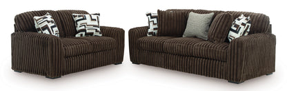 Midnight-Madness 2PC Living Room Set