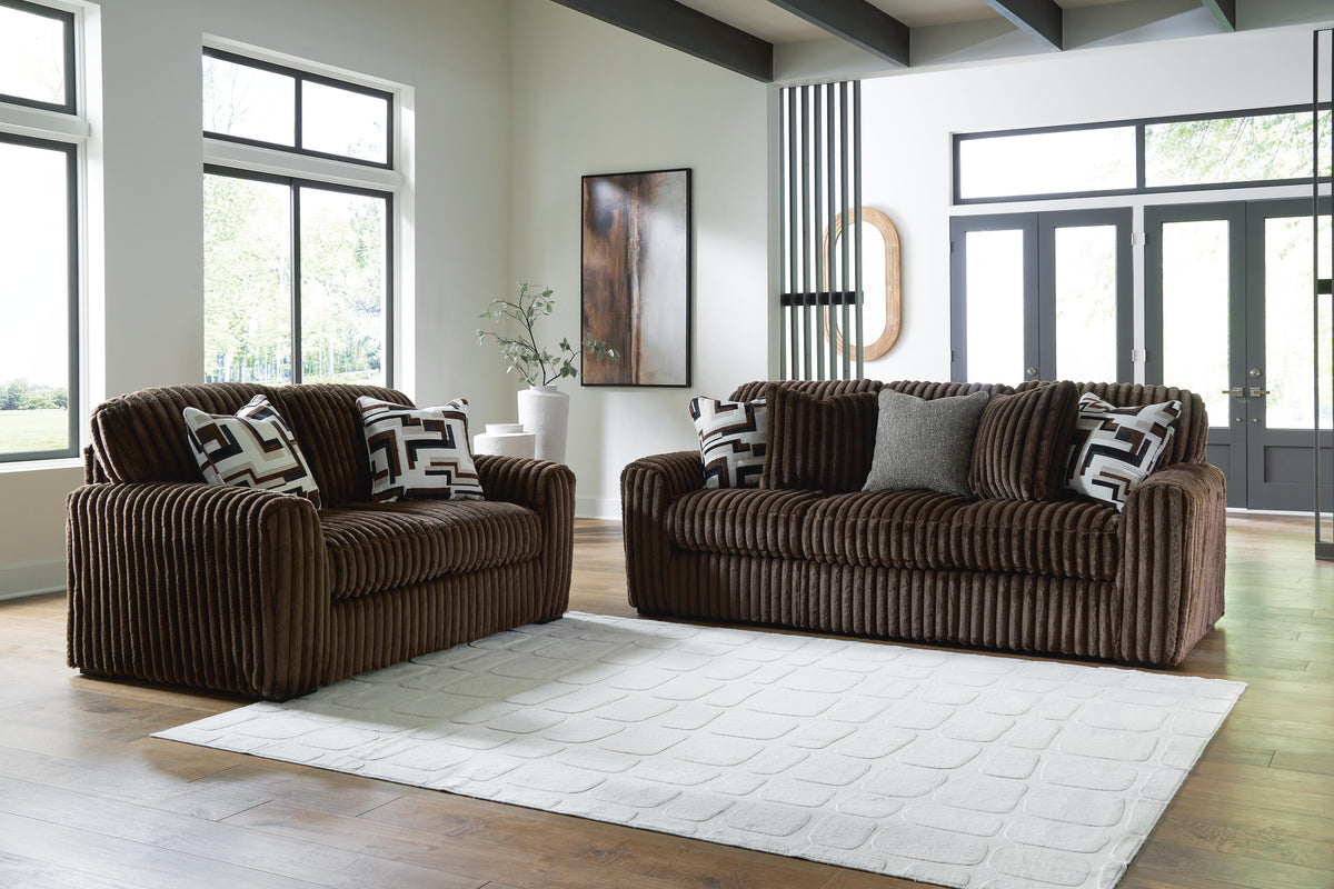 Midnight-Madness 2PC Living Room Set