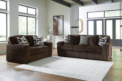 Midnight-Madness 2PC Living Room Set