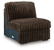 Midnight-Madness 3-Piece Sectional, Oversized Chair and Ottoman