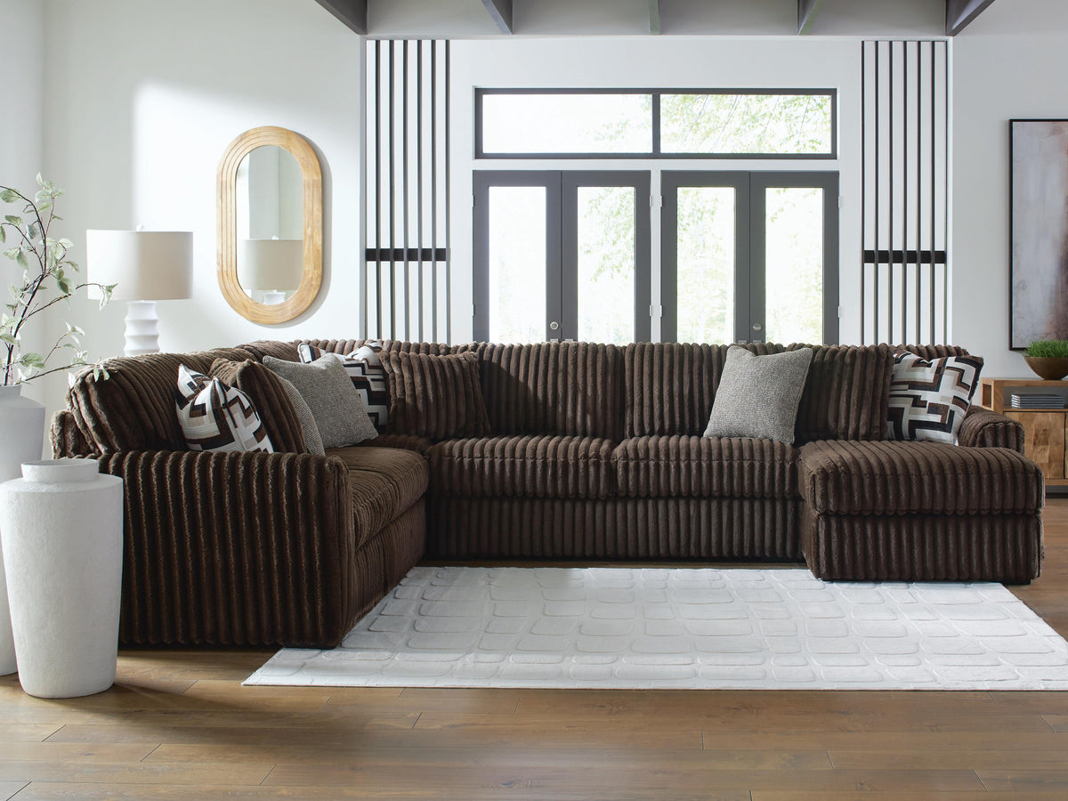 Midnight-Madness 4PC Sectional Set