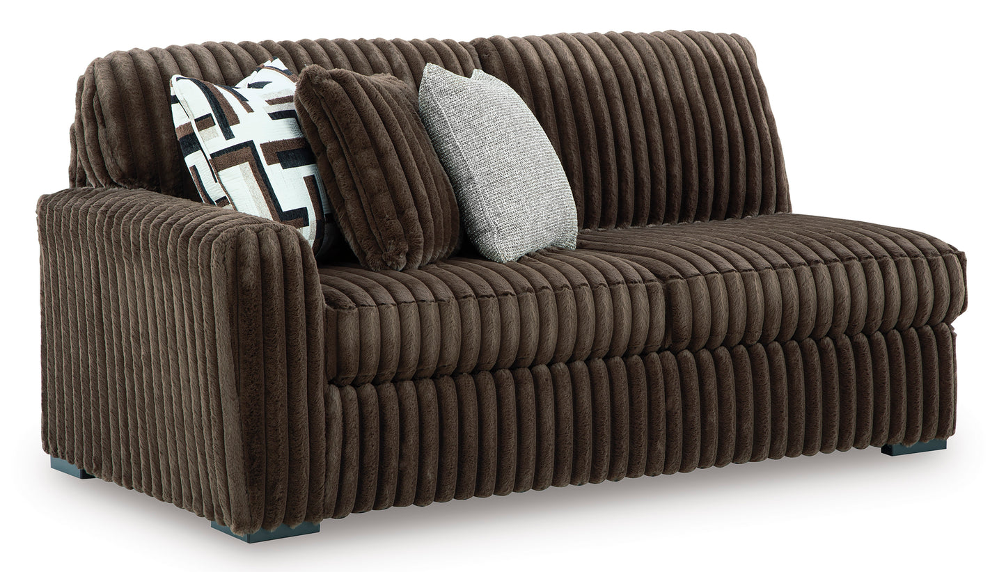 Midnight-Madness 3PC Sectional with Chaise