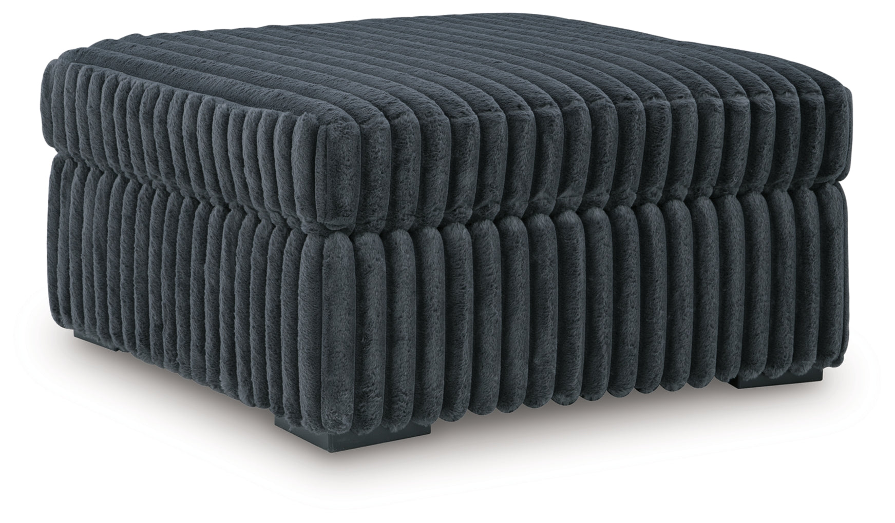Midnight-Madness Oversized Accent Ottoman