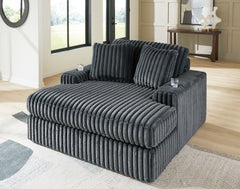 Midnight-Madness Oversized Chaise