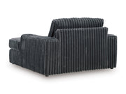 Midnight-Madness Oversized Chaise