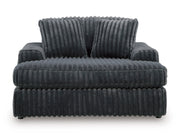 Midnight-Madness Oversized Chaise