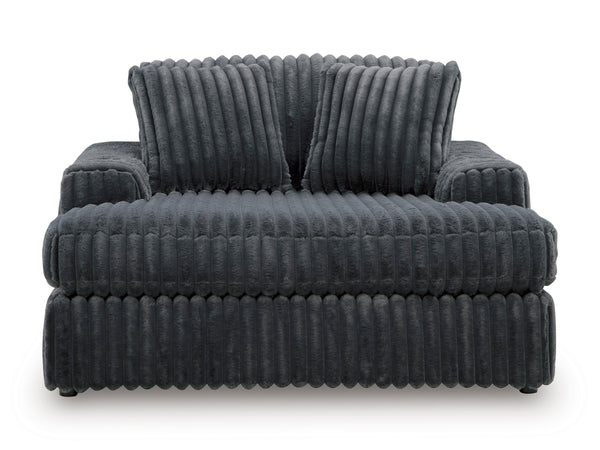 Midnight-Madness Oversized Chaise