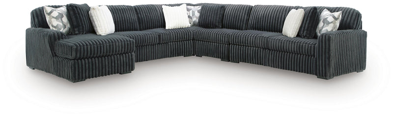 seccional Midnight-Madness 5-Piece con Chaise