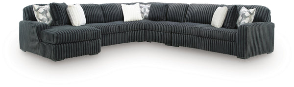 seccional Midnight-Madness 5-Piece con Chaise