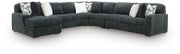 Midnight-Madness 5-Piece Sectional with Chaise