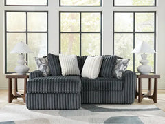 Midnight-Madness 3PC Sectional Sofa