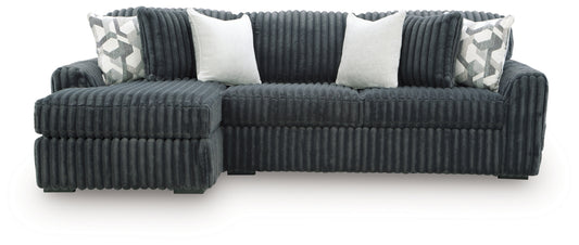 Midnight-Madness 2-Piece Sectional Sofa Chaise