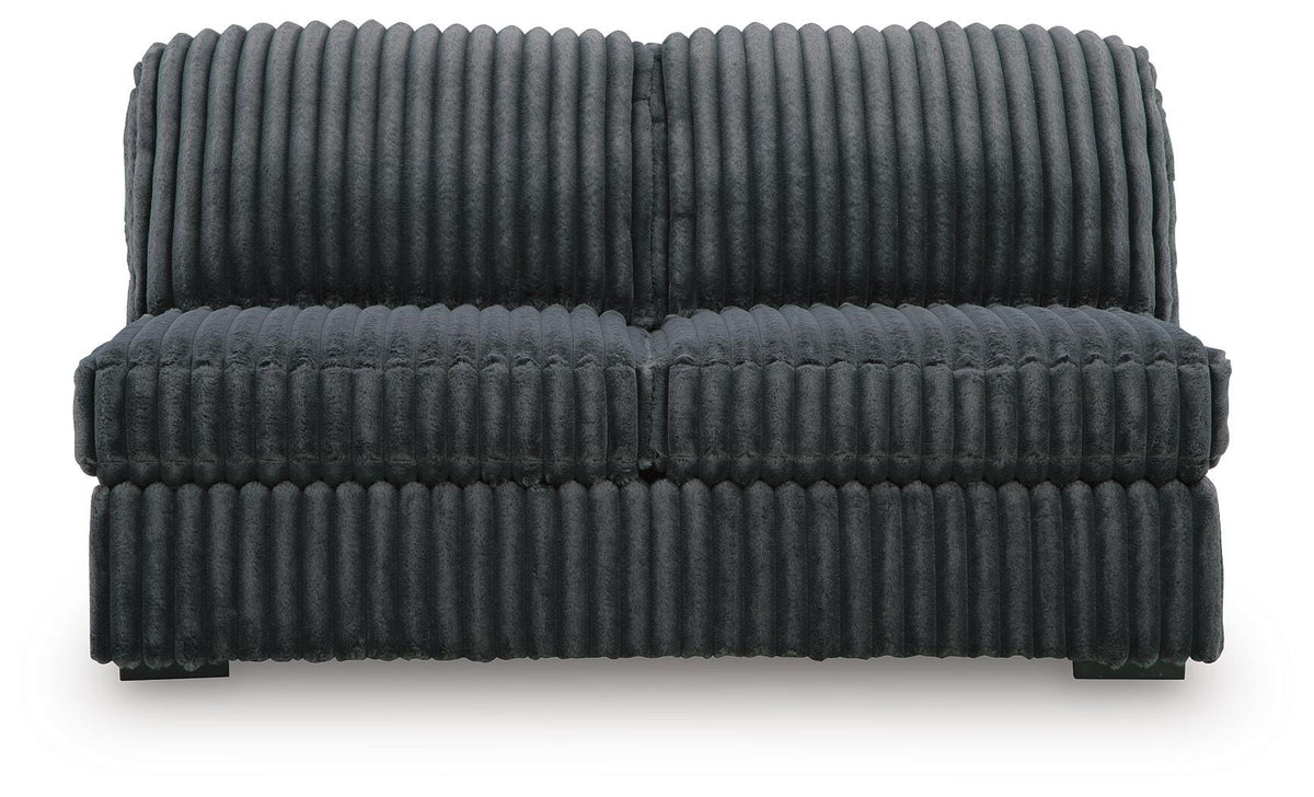 Midnight-Madness Charcoal 3PC Sectional with Chaise Set