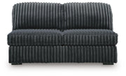 Midnight-Madness Charcoal 3PC Sectional with Chaise Set