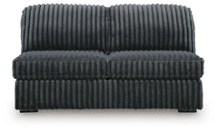 Midnight-Madness Charcoal 3PC Sectional with Chaise Set