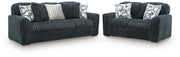 Midnight-Madness 2PC Living Room Set
