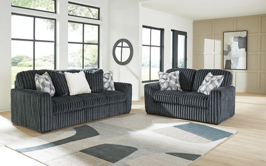 Midnight-Madness 2PC Living Room Set