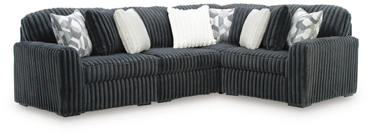 Midnight-Madness 4PC Sectional