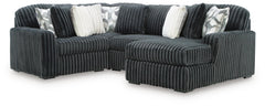 Midnight-Madness 4PC Sectional with Chaise