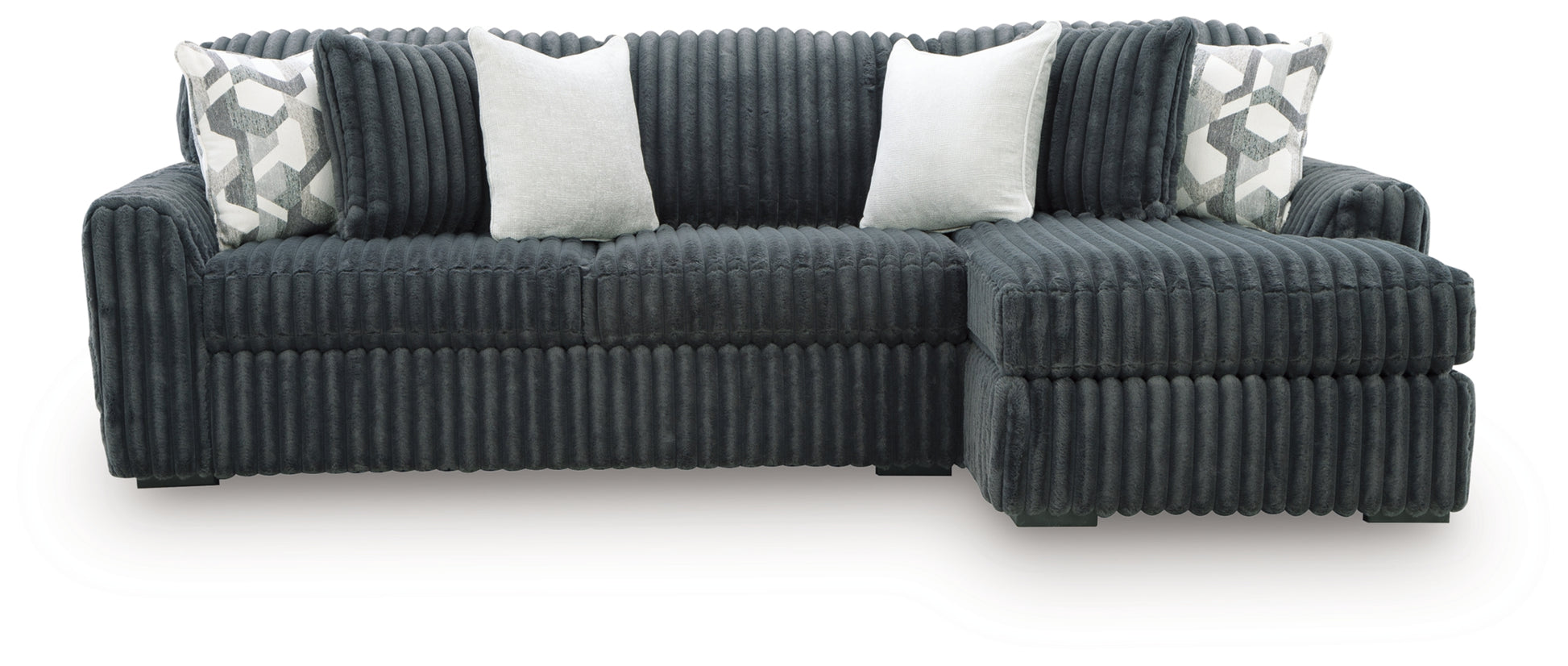 Midnight-Madness 2-Piece Sectional Sofa Chaise