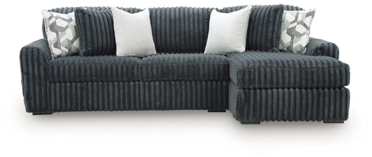 Midnight-Madness 2-Piece Sectional Sofa Chaise
