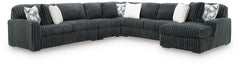 Midnight-Madness 5PC Sectional with Chaise