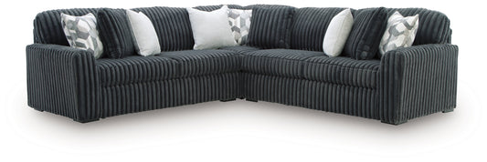 Midnight-Madness 3-Piece Sectional