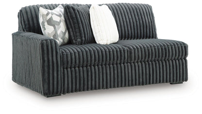 Midnight-Madness Charcoal 3PC Sectional with Chaise Set