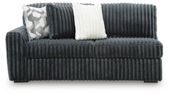 Midnight-Madness Charcoal 3PC Sectional with Chaise Set