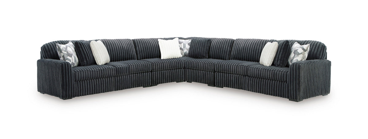 Midnight-Madness 5PC Sectional Set