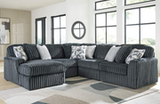 Midnight-Madness 5PC Sectional with Chaise