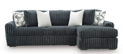 Midnight-Madness 3PC Sectional with Chaise
