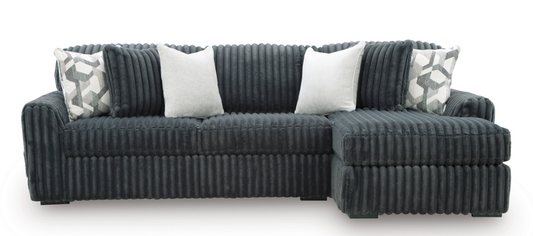 Midnight-Madness 3PC Sectional with Chaise
