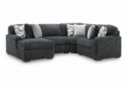Midnight-Madness 4PC Sectional with Chaise