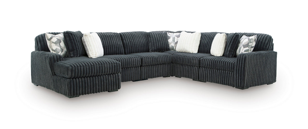 Midnight-Madness 6PC Sectional Set