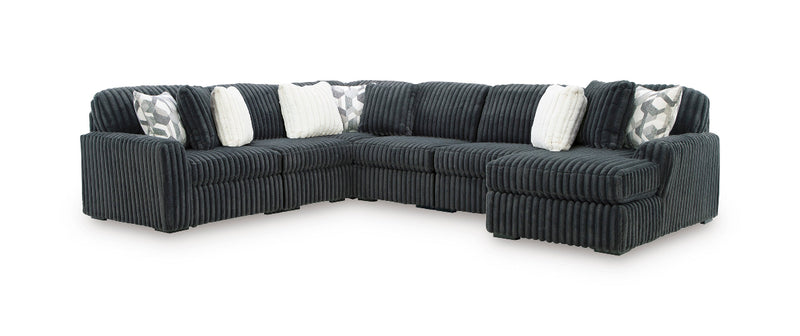 Midnight-Madness 6PC Sectional Set