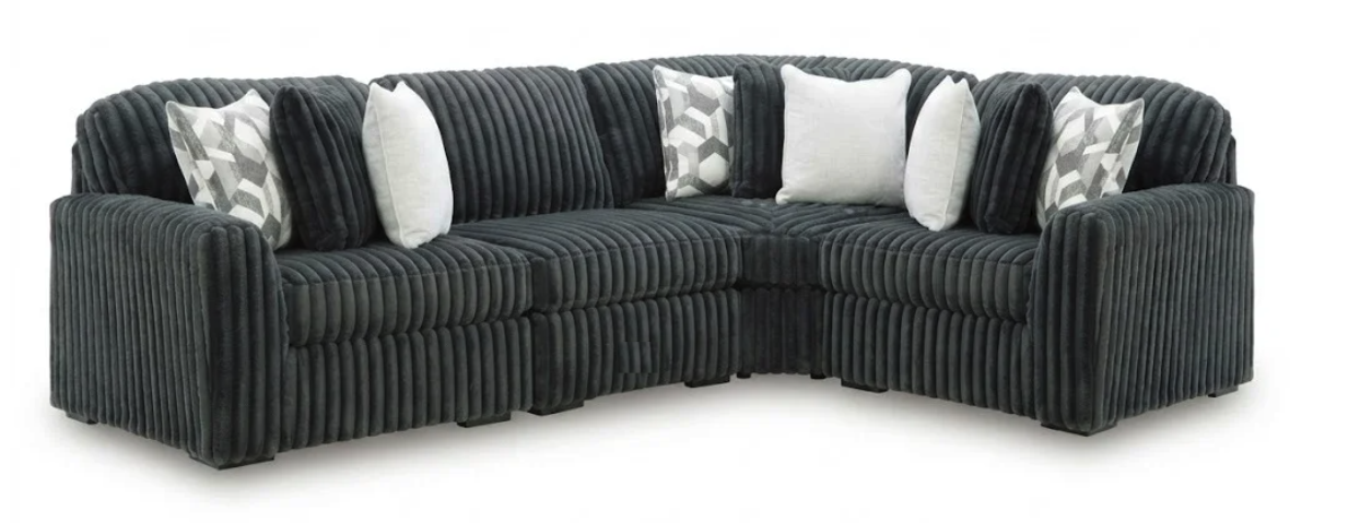 Midnight-Madness 4PC Sectional