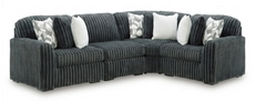 Midnight-Madness 4PC Sectional