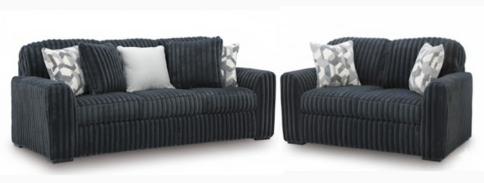 Midnight-Madness 2PC Living Room Set
