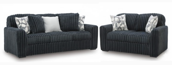 Midnight-Madness 2PC Living Room Set