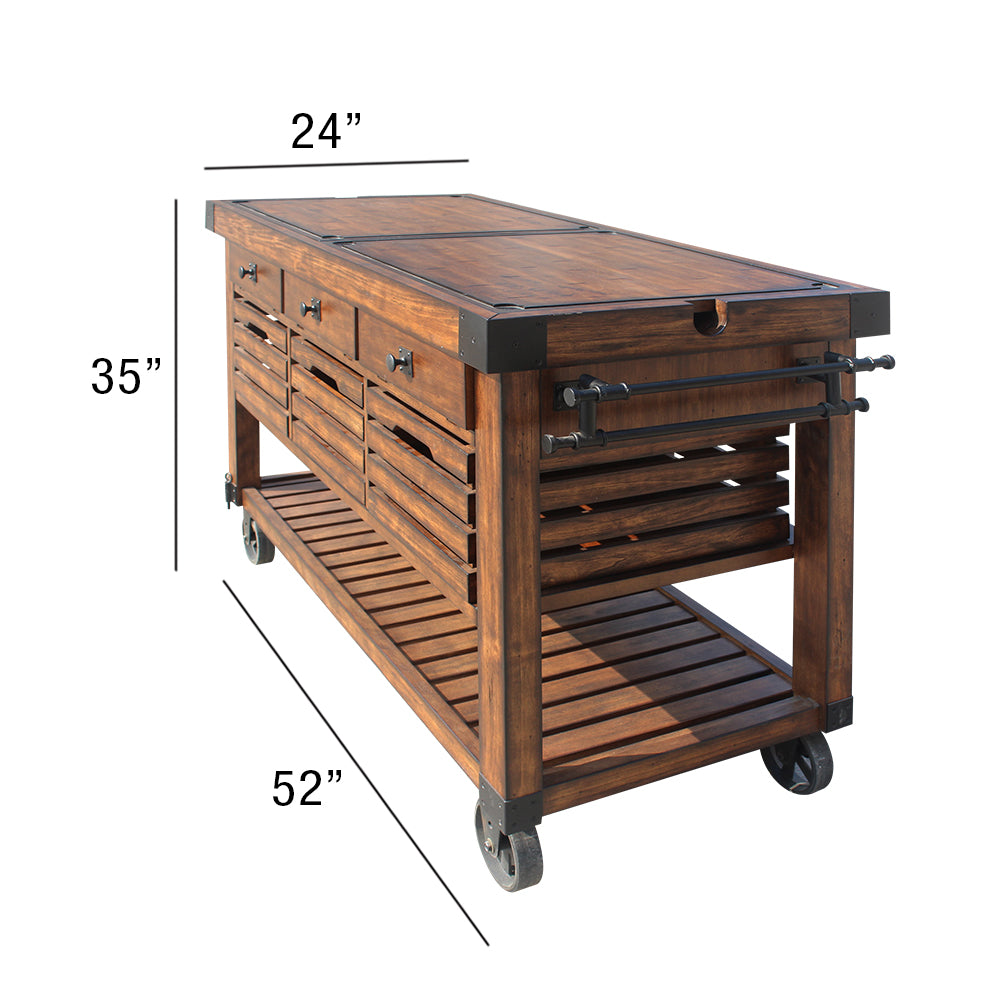 Kaif Kitchen Cart
