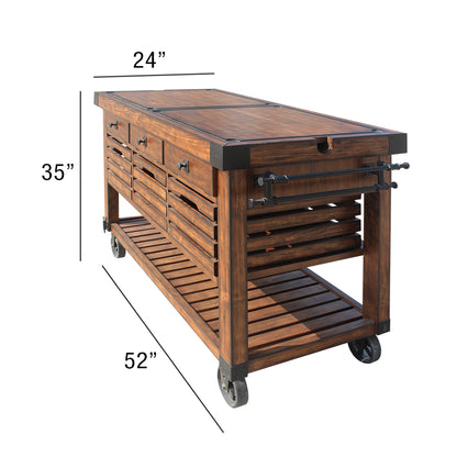 Kaif Kitchen Cart