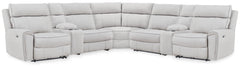 Grafton Pike 7-Piece Reclining Sectional with Storage Consoles