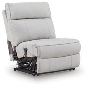 Grafton Pike 5-Piece Reclining Sectional with Storage Consoles