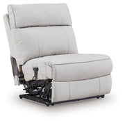 Grafton Pike 5-Piece Reclining Sectional with Storage Consoles