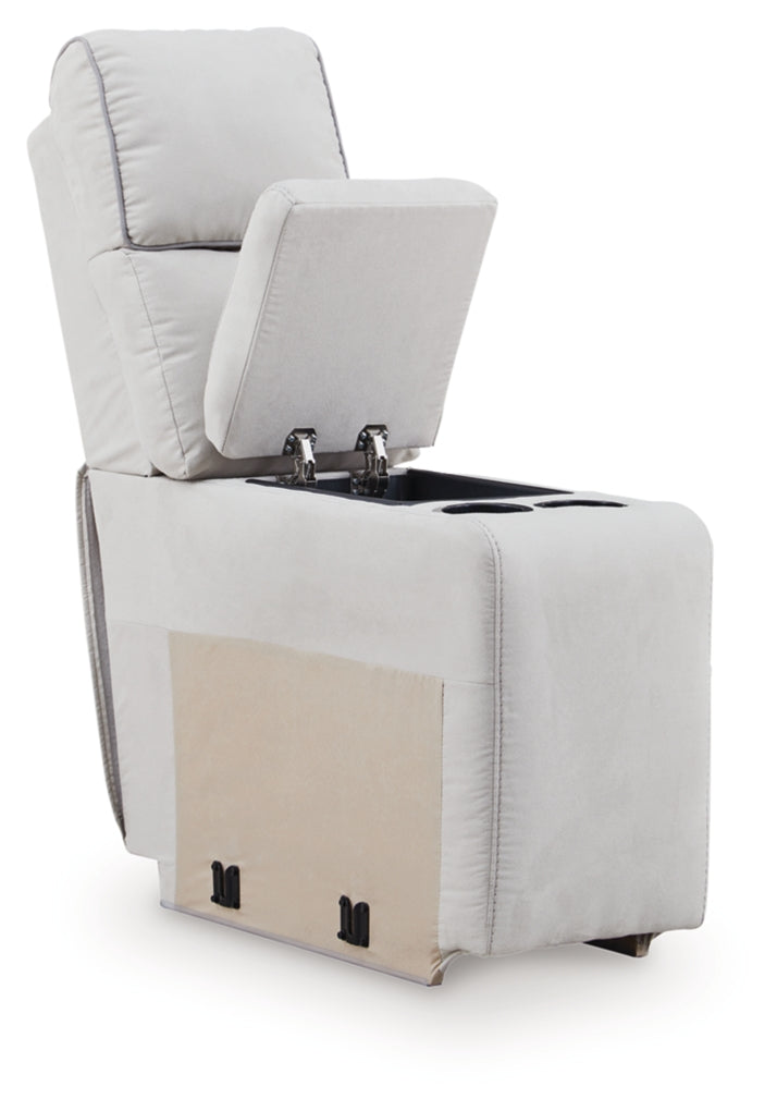 Grafton Pike 7-Piece Reclining Sectional with Storage Consoles