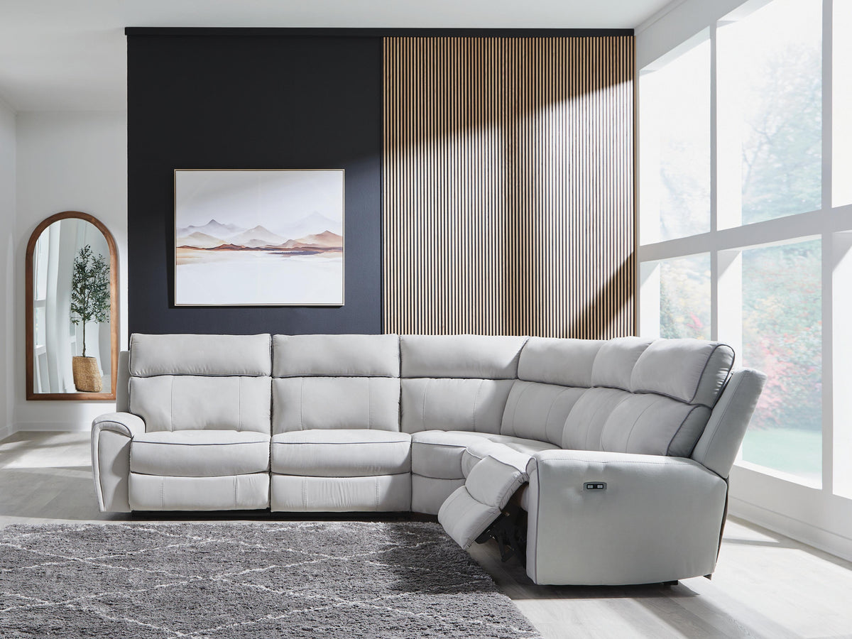 Grafton Pike 5-Piece Power Reclining Sectional