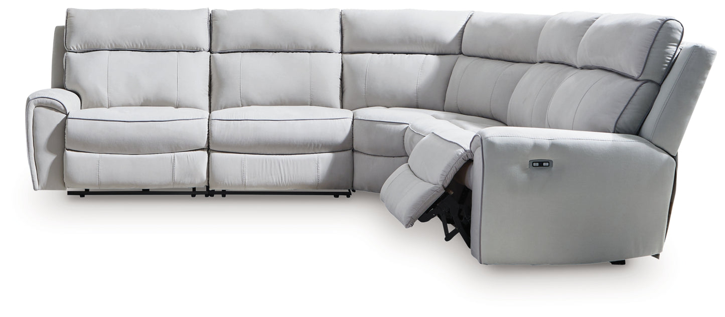 Grafton Pike 5-Piece Power Reclining Sectional