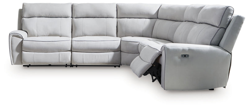 Grafton Pike 5-Piece Power Reclining Sectional