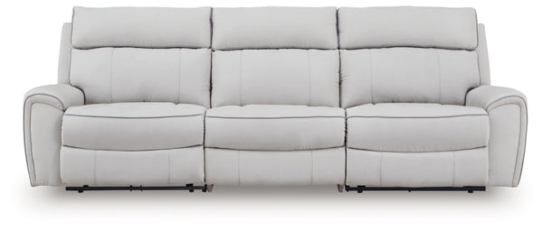 Grafton Pike 3-Piece Power Reclining Sectional